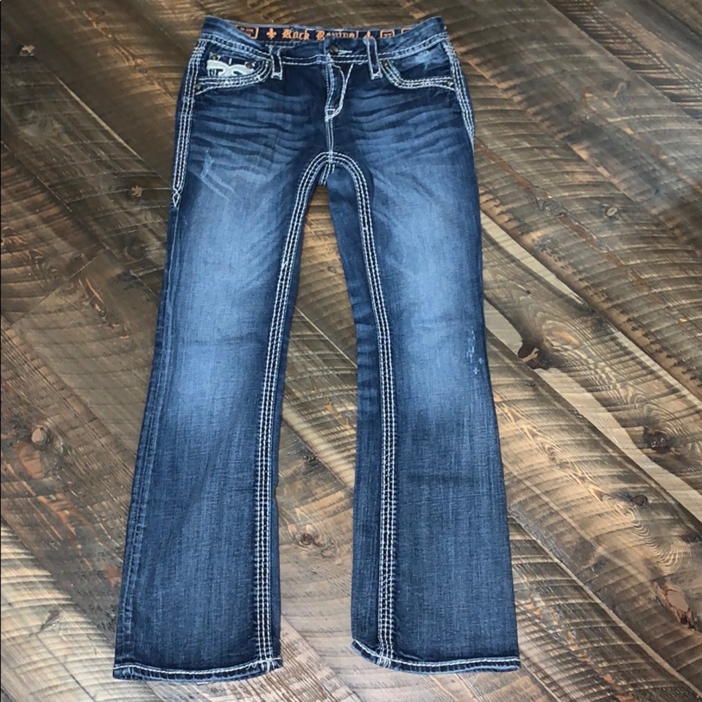 Women’s Rock Revival Jeans.